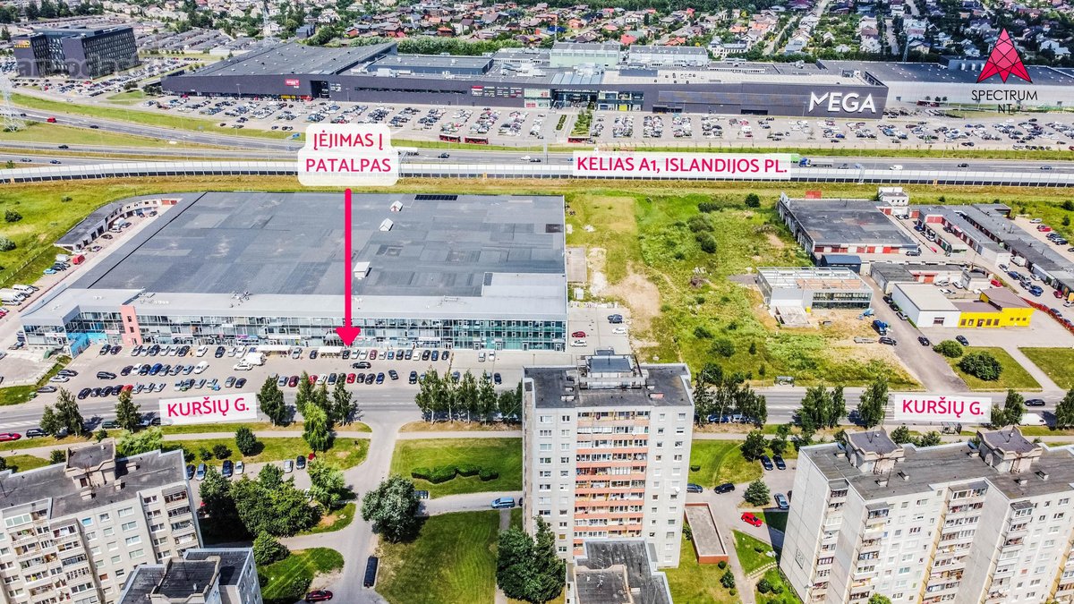 Parduodamos Erdvios 83 Kv.m. Įrengtos Biuro - nuotraukos Nr. 33