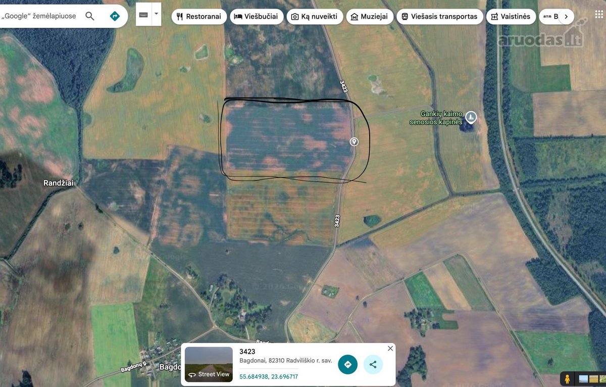 Parduodamas 11,17 ha žemės ūkio paskirties - nuotraukos Nr. 2
