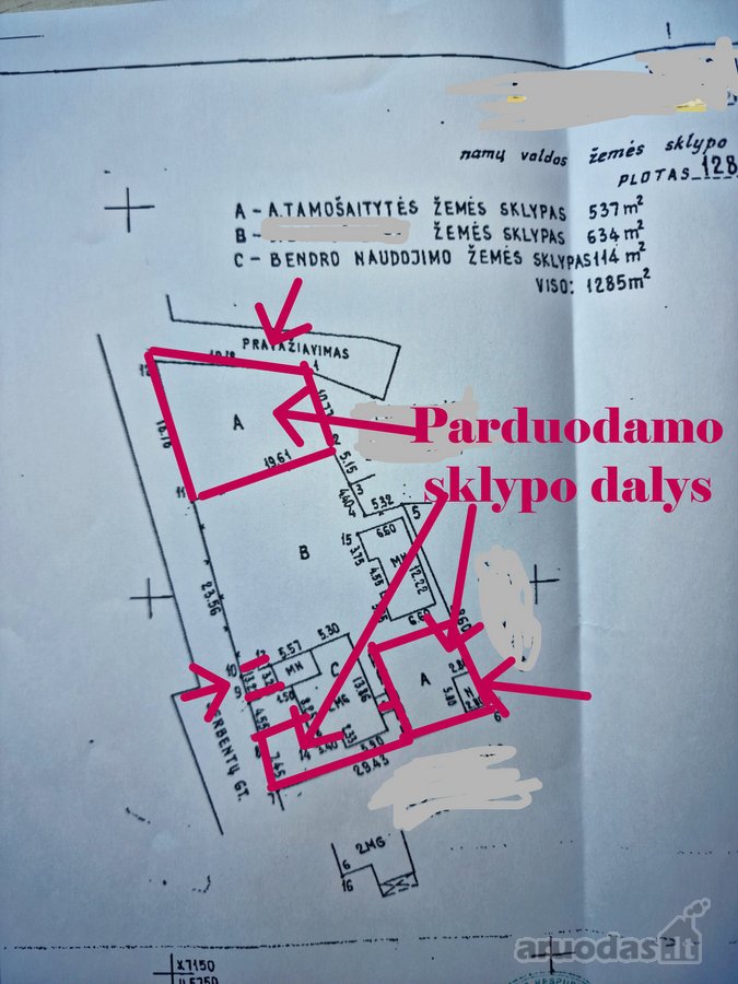 Parduodama Dalis Namo, Serbentų G. Jurbarke. - nuotraukos Nr. 23