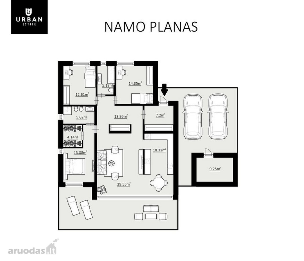 Modernus, Kokybiškos Statybos A++ Klasės - nuotraukos Nr. 34
