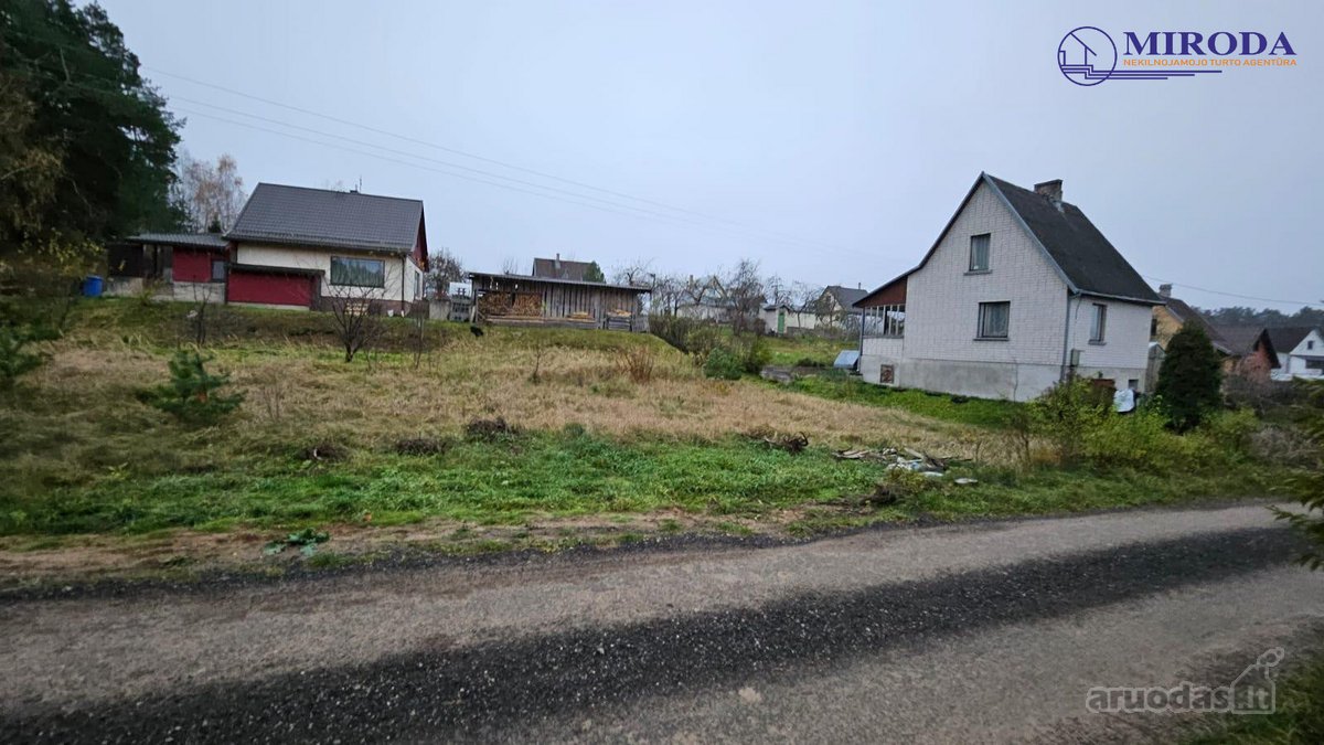 Naujam sodui statyti, 6,4 a. sodo sklypas, SB