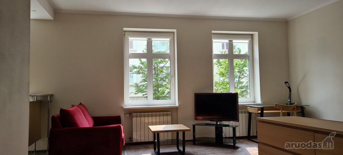 Nuomojamas erdvus 1 kambario butas (studija) - nuotraukos Nr. 3