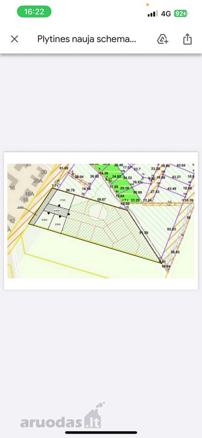 Parduodami 2 sklypai po 5a (kaina 105 000€ uz - nuotraukos Nr. 3