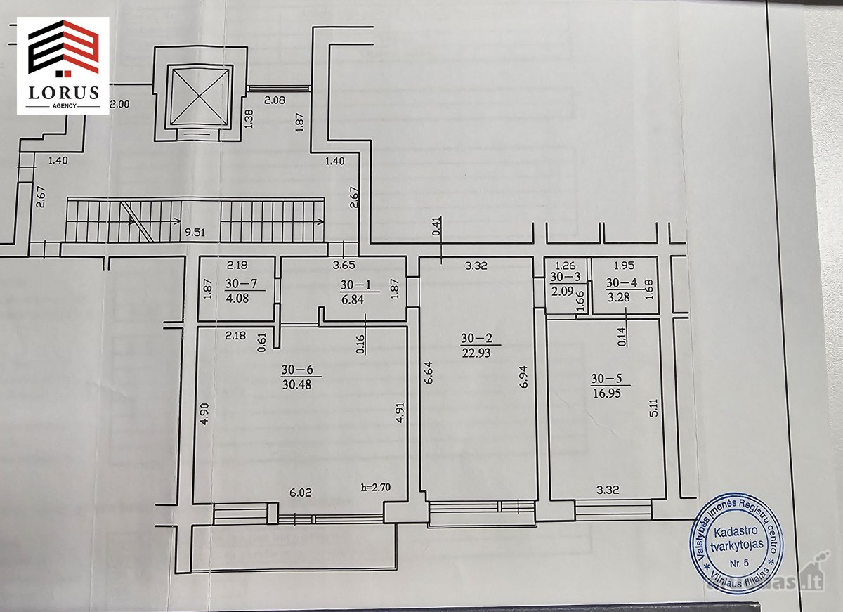 Parduodamas Erdvus 3 Kambarių Butas Šiaurės - nuotraukos Nr. 31