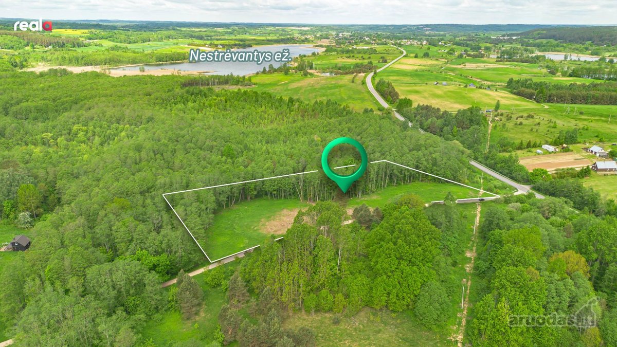 Parduodamas Nuostabus 1,1000ha Žemės Ūkio