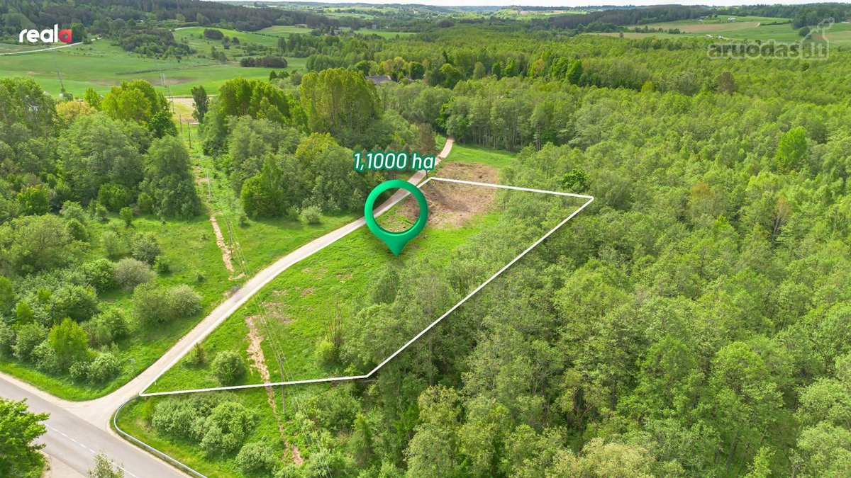 Parduodamas Nuostabus 1,1000ha Žemės Ūkio - nuotraukos Nr. 4