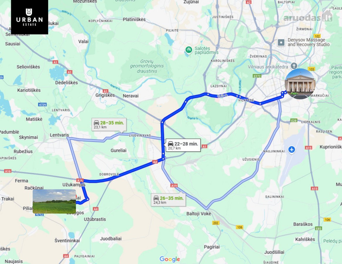 28 Namų Valdos Sklypų Masyvas Su Parengtu Ir - nuotraukos Nr. 13