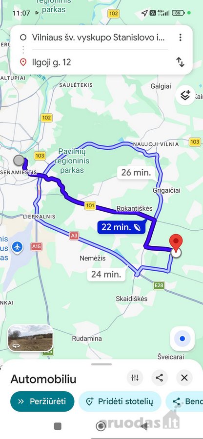 Parduodamas 33 Arų Namų Valdos Sklypas - nuotraukos Nr. 3
