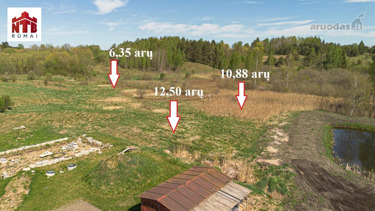 Parduodamas 10,88arų Namų Valdos Sklypas - nuotraukos Nr. 2
