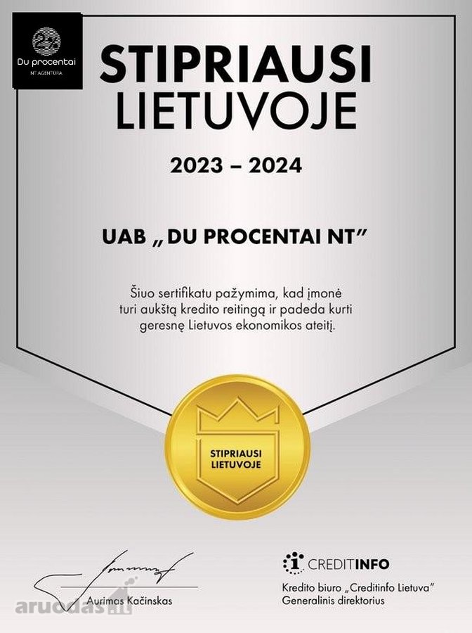Nt Agentūra "Du Procentai" 2% Siūlo! - nuotraukos Nr. 10