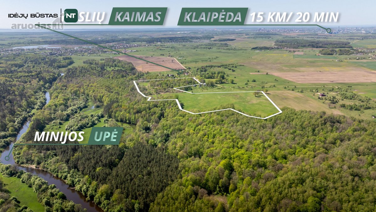 Parduodamas 13,92 Ha Sklypas Prie Minijos - nuotraukos Nr. 5