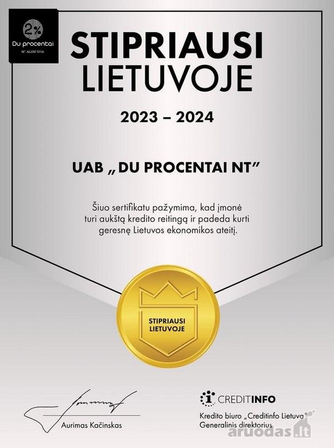 Nt agentūra „Du Procentai 2% siūlo! - nuotraukos Nr. 10