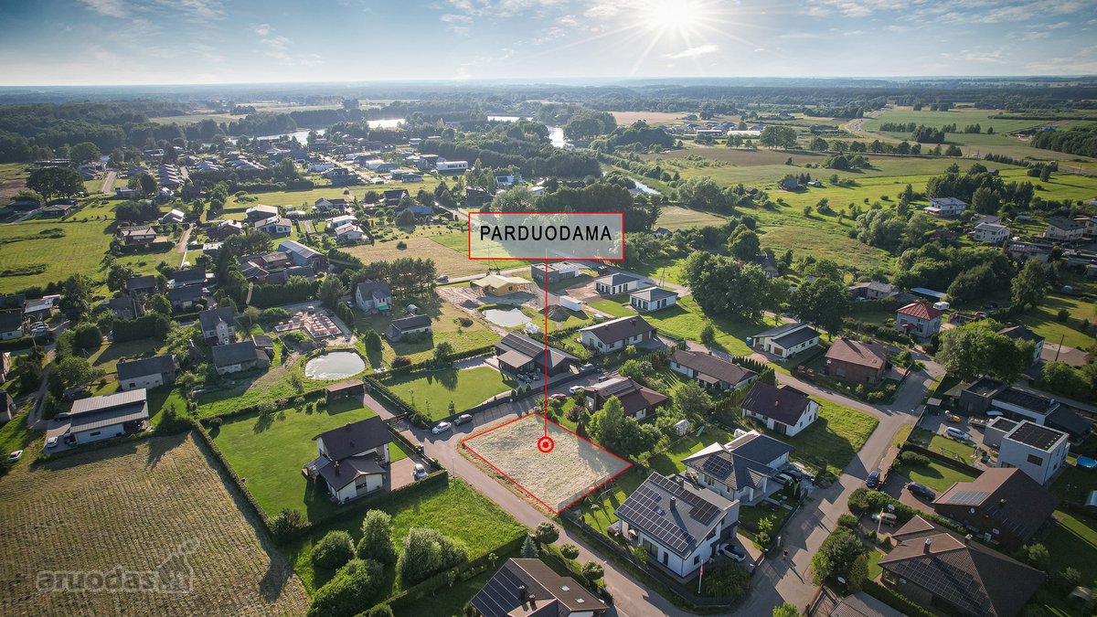 Parduodamas Sklypas Su Namo Projektu Ir - nuotraukos Nr. 2