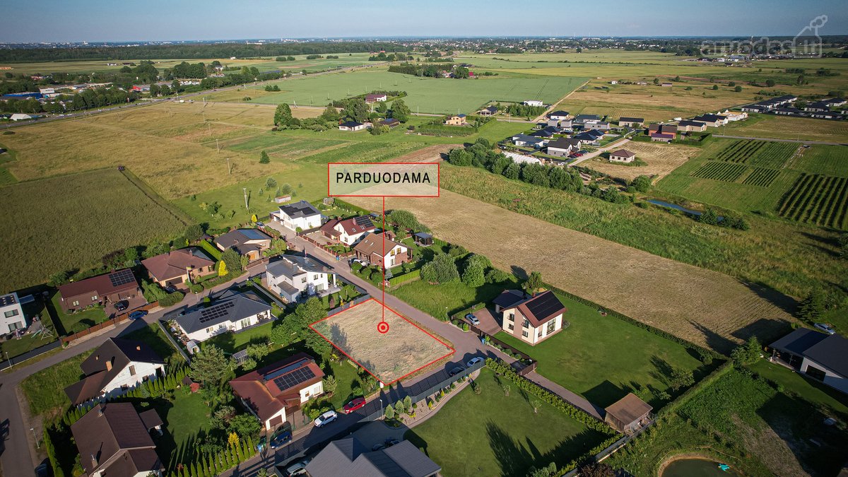 Parduodamas Sklypas Su Namo Projektu Ir - nuotraukos Nr. 6