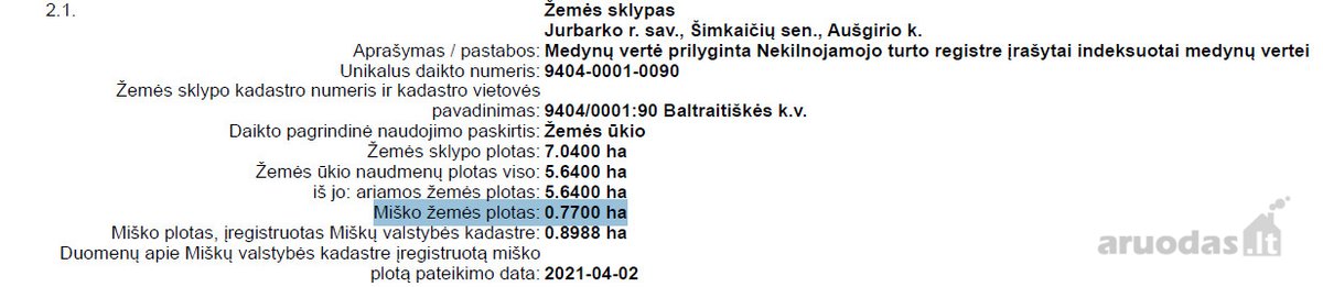 Parduodas trys miškos sklypai Aušgirio kaime - nuotraukos Nr. 5