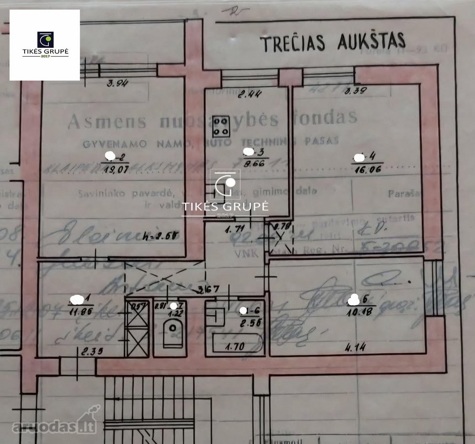 Parduodamas erdvus 3 kambarių butas Alksnynės - nuotraukos Nr. 33