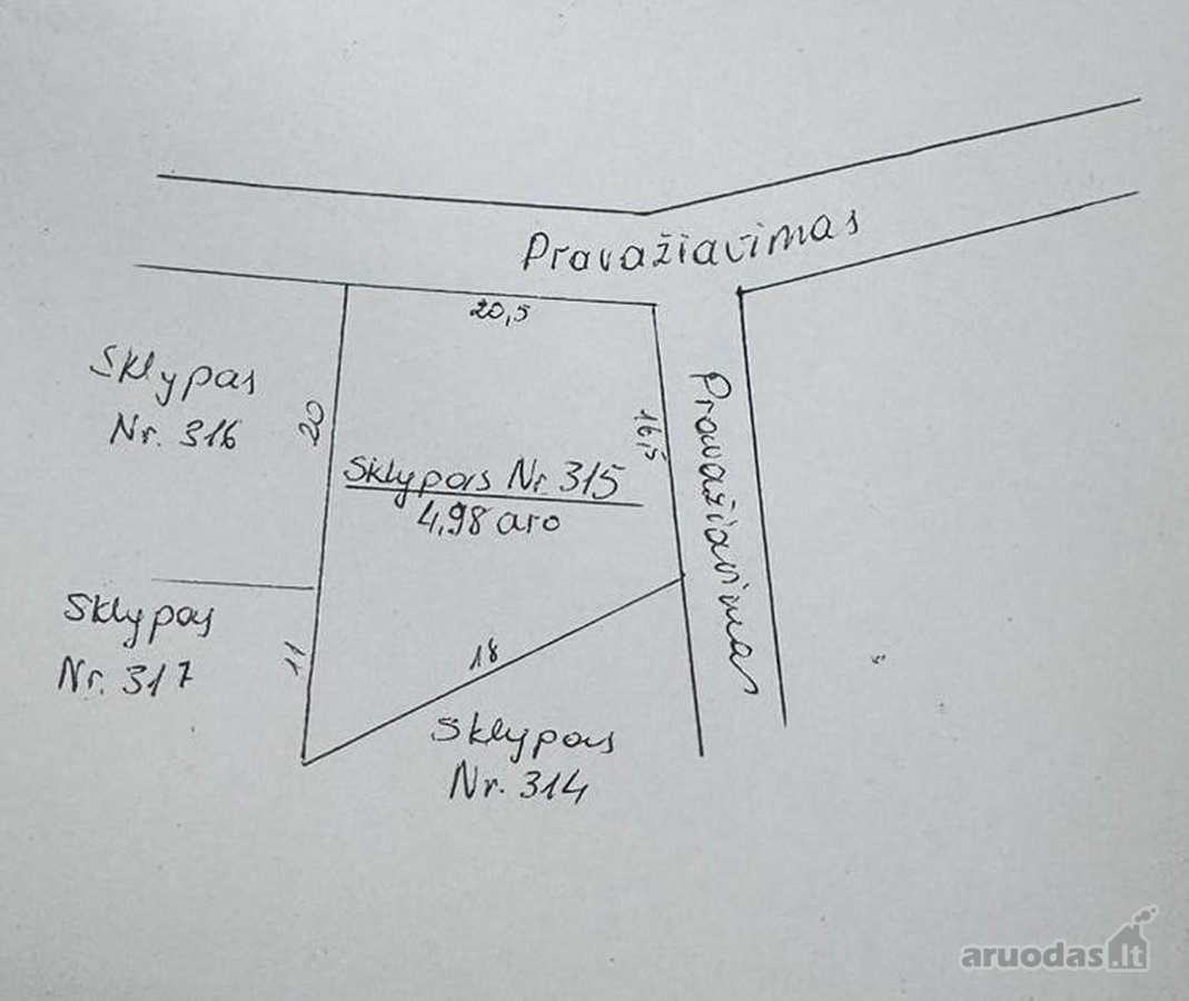 Parduodamas sklypas su puikiu privažiavimu. - nuotraukos Nr. 6