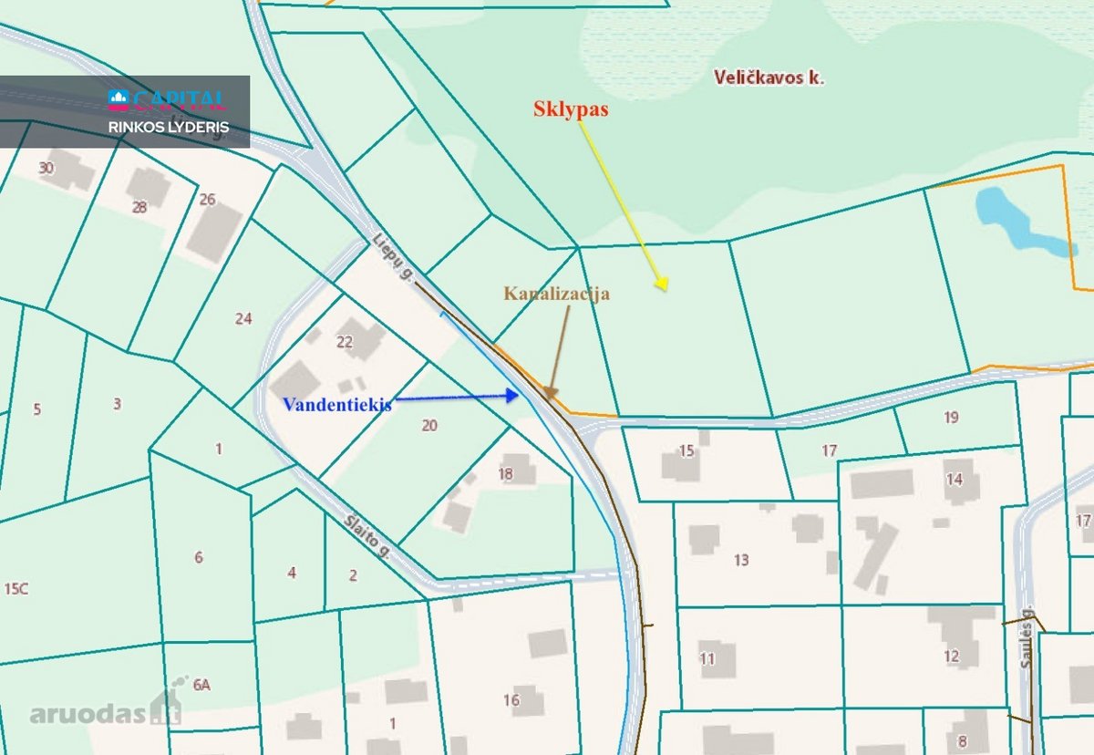 Parduodamas 39,2 arų sklypas Trakų raj., - nuotraukos Nr. 2