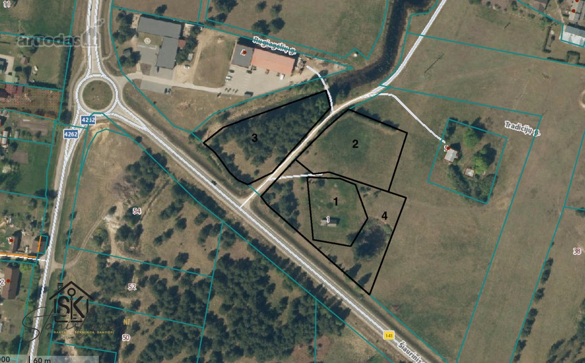 Parduodamas 1.4810 Ha Žemės Sklypų Kompleksas - nuotraukos Nr. 11