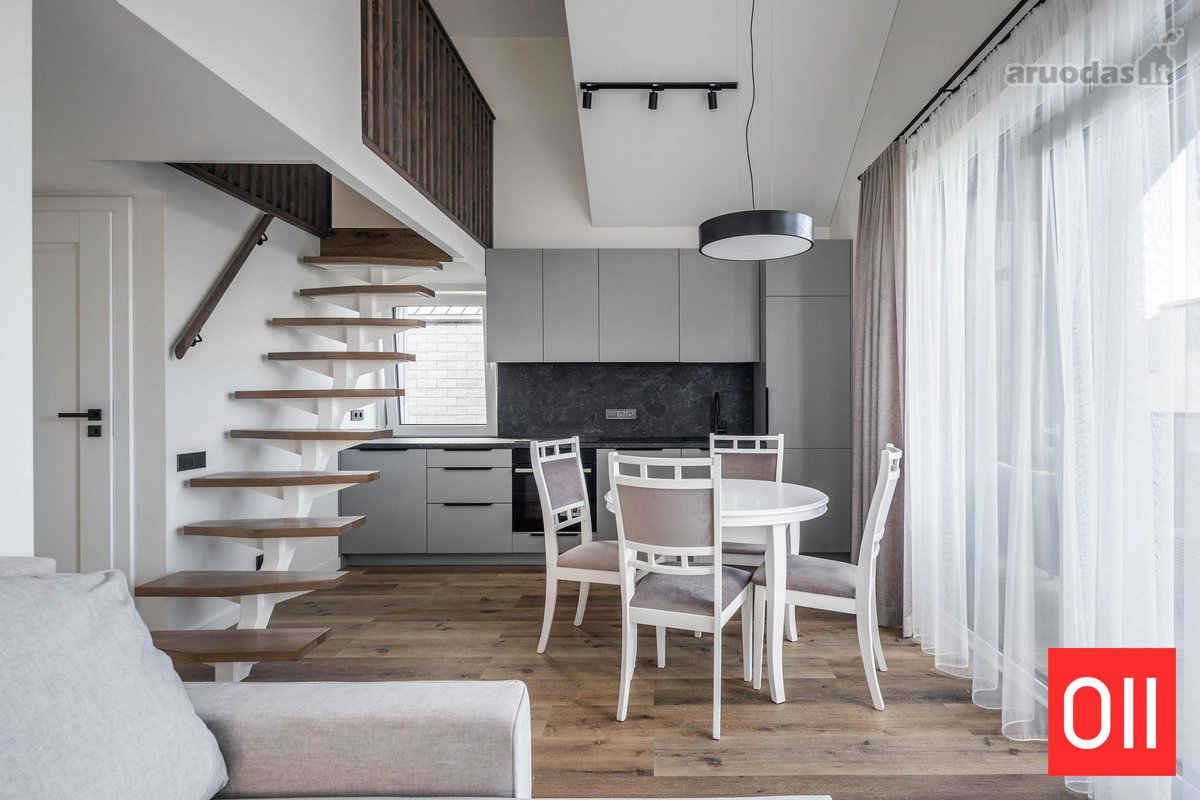 Nauji 3 Kambarių Apartamentai Per Du Aukštus - nuotraukos Nr. 15