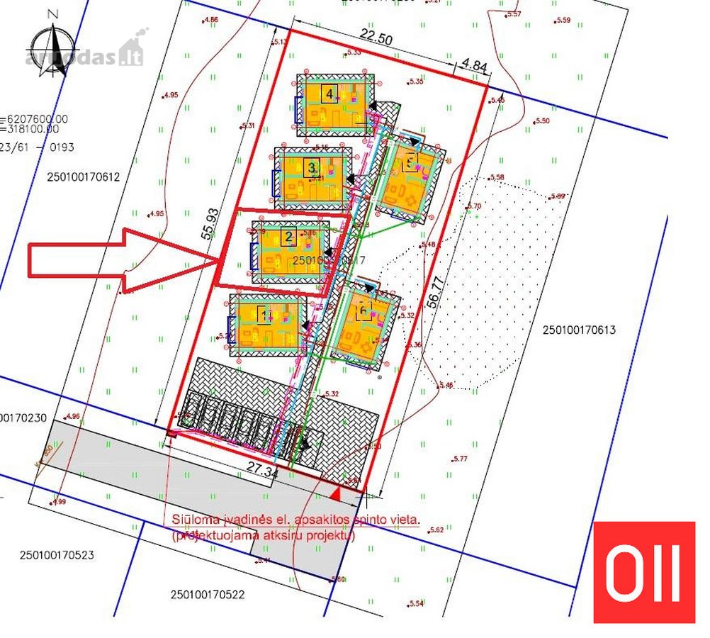 Nauji 3 Kambarių Apartamentai Per Du Aukštus - nuotraukos Nr. 27