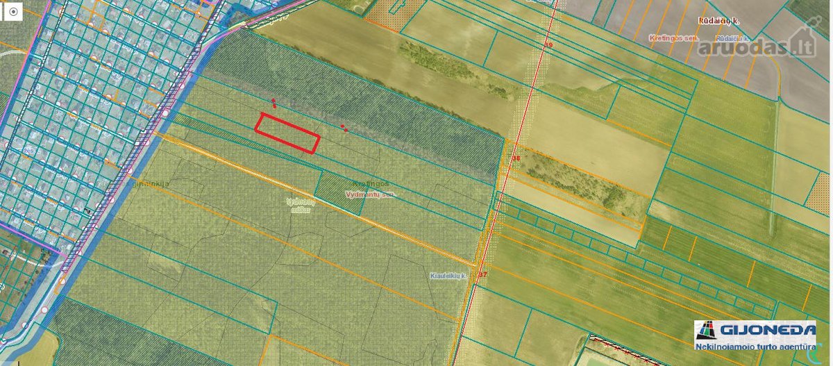 Parduodama 34 arų miško dalis iš 5,5 ha