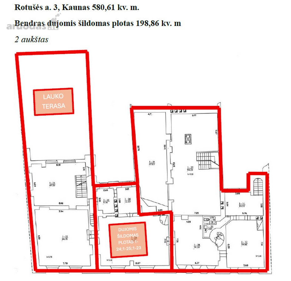 Nuomojamos patalpos kavinės veiklai – - nuotraukos Nr. 7