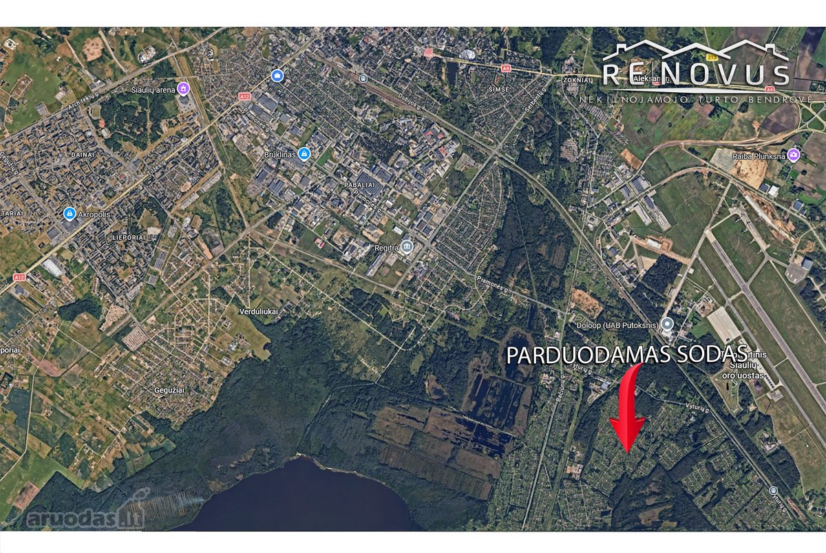 Parduodamas sodo sklypas su nameliu gamtos - nuotraukos Nr. 14