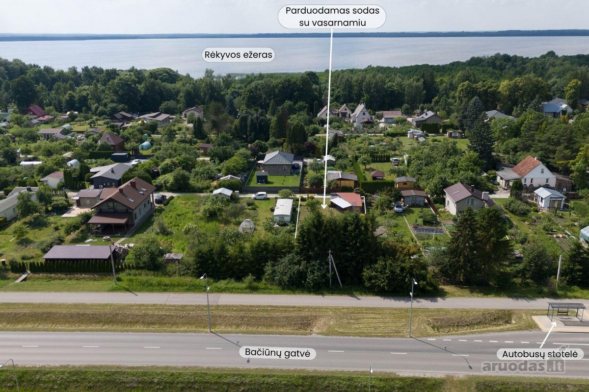 Parduodamas sodo sklypas su mūriniu 20,77 kv. - nuotraukos Nr. 16
