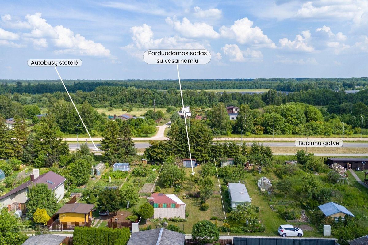 Parduodamas sodo sklypas su mūriniu 20,77 kv. - nuotraukos Nr. 18