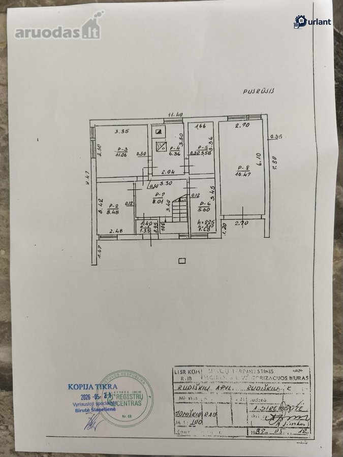 Parduodamas erdvus alytnamis namas Rudiškių k - nuotraukos Nr. 35
