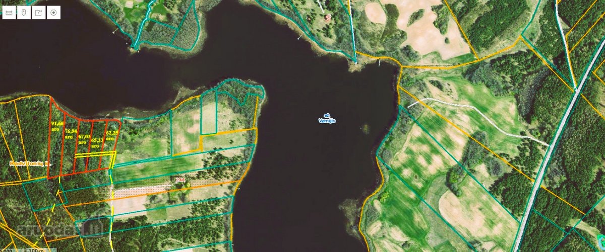 Du sklypai pušyne: 67 arų ir 65 arų, keli - nuotraukos Nr. 13