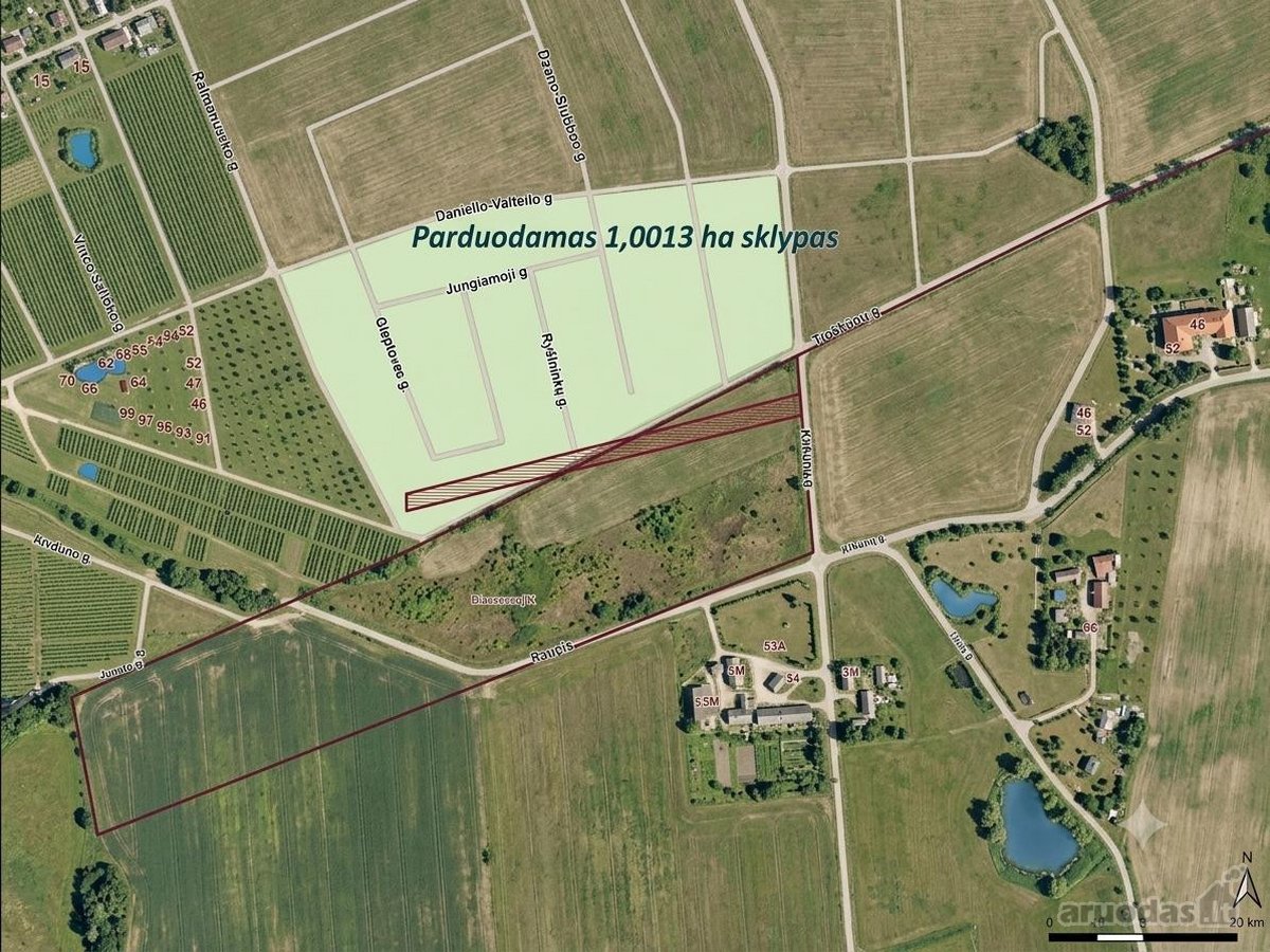 Parduodamas 1,0013 Ha Žemės Ūkio Paskirties - nuotraukos Nr. 12