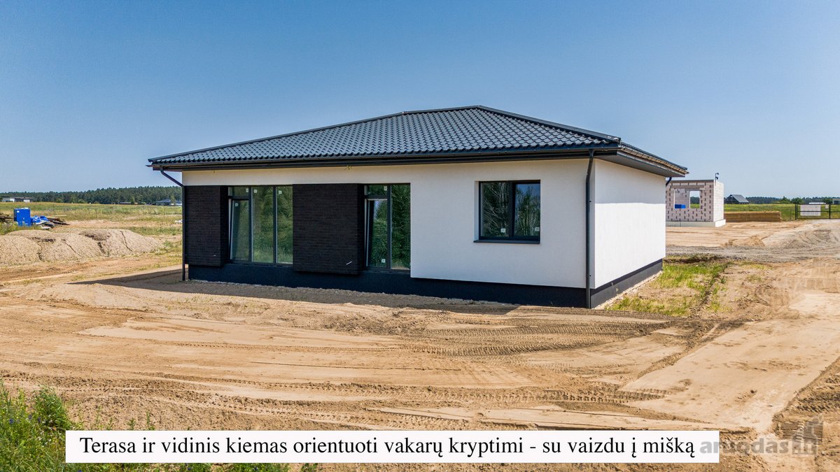 Parduodami modernūs 114 m2 ploto vieno aukšto - nuotraukos Nr. 2