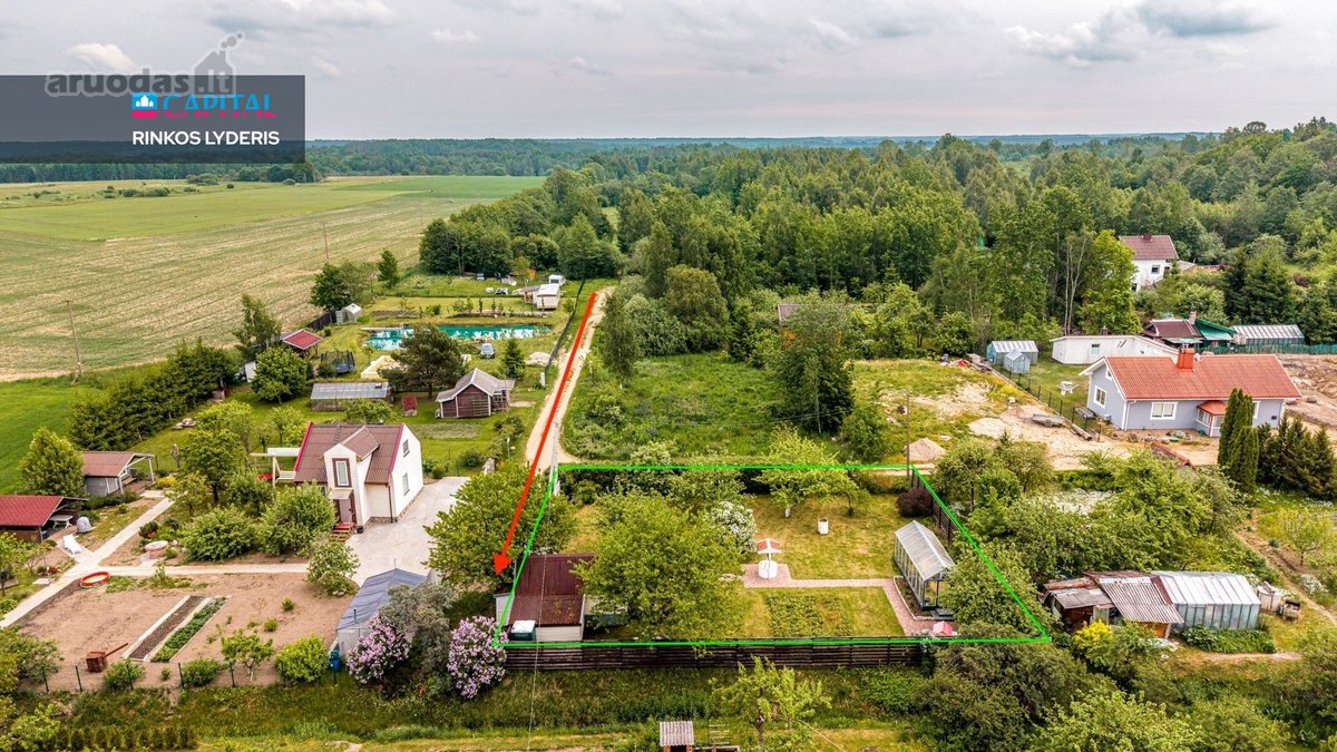 Parduodamas 6.44 Arų Sklypas Su Ne Dideliu - nuotraukos Nr. 20