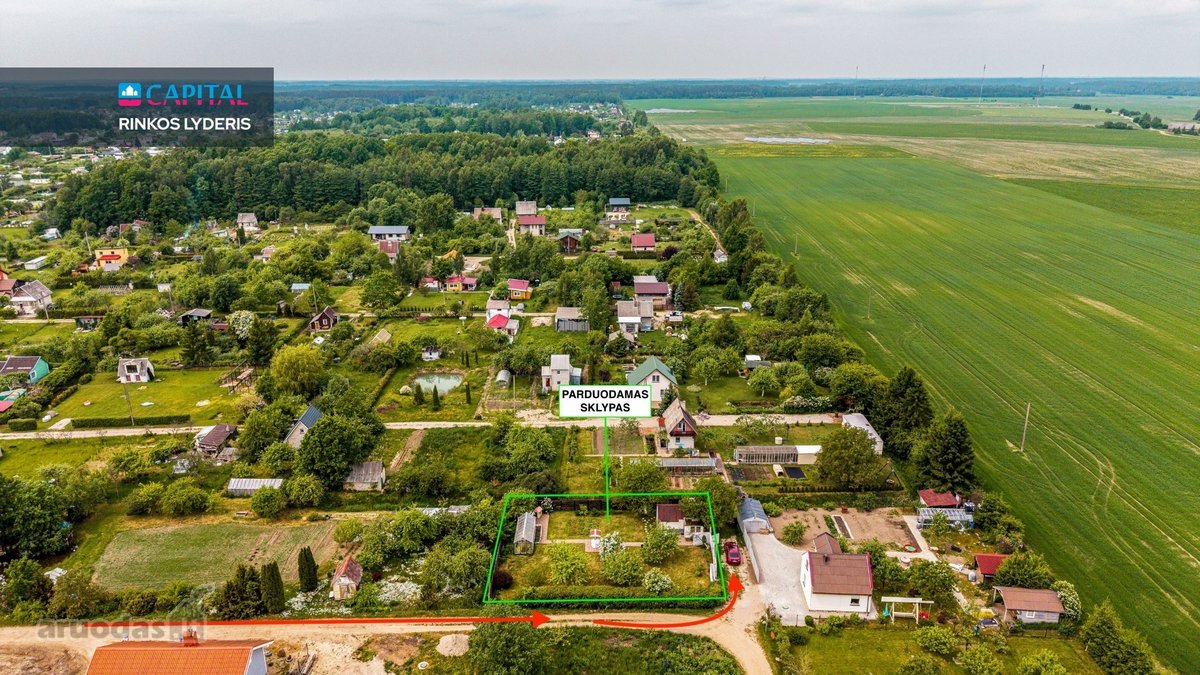 Parduodamas 6.44 Arų Sklypas Su Ne Dideliu - nuotraukos Nr. 21
