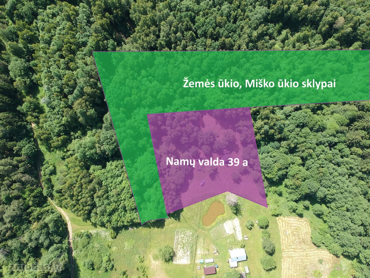 Sodyba Su Beveik 2 Ha Žemės Draustinio