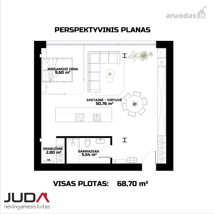 Parduodamas pilnai įrengtas, išskirtinio - nuotraukos Nr. 21