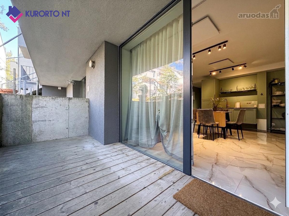 2 kamb. apartamentai Malūno g., Palangoje - nuotraukos Nr. 15