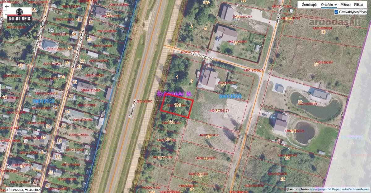 Parduodamas labai pigiai geroje vietoje 5,5 a - nuotraukos Nr. 3