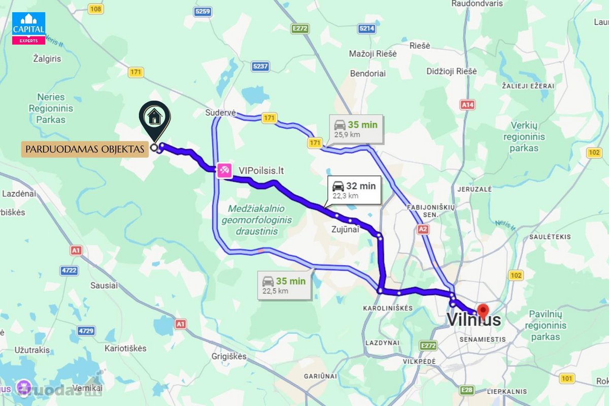 Vos apie 15 min nuo Vilniaus, Medžių Ir - nuotraukos Nr. 35