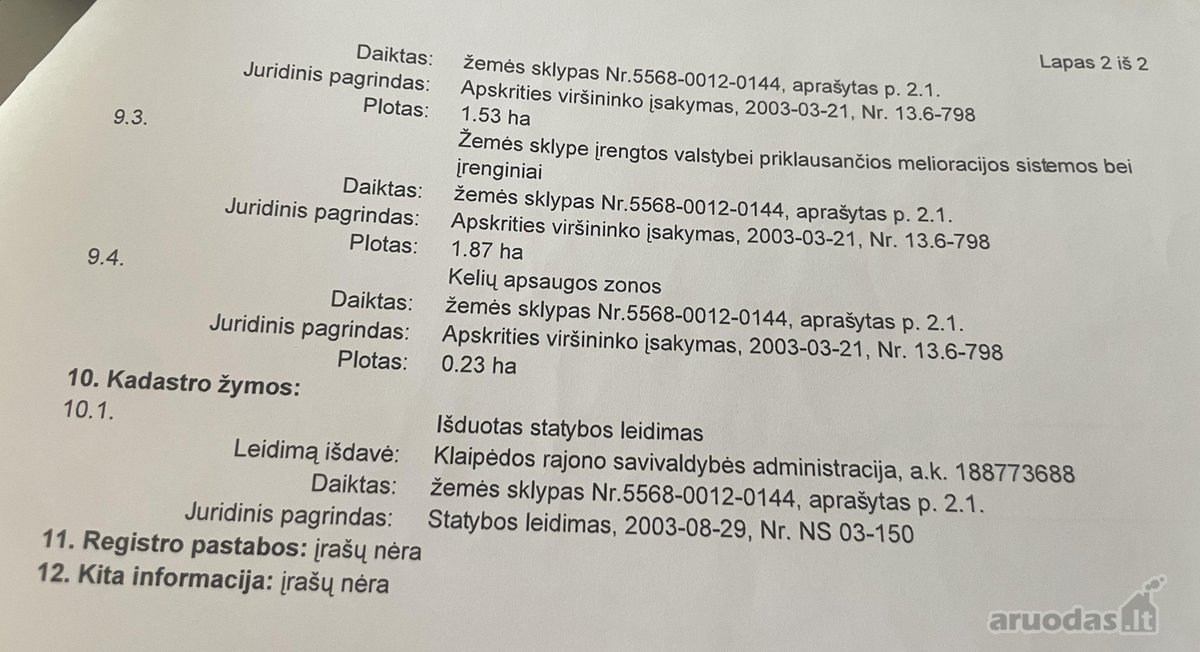 Parduodamas kruopščiai prižiūrimas ir - nuotraukos Nr. 11