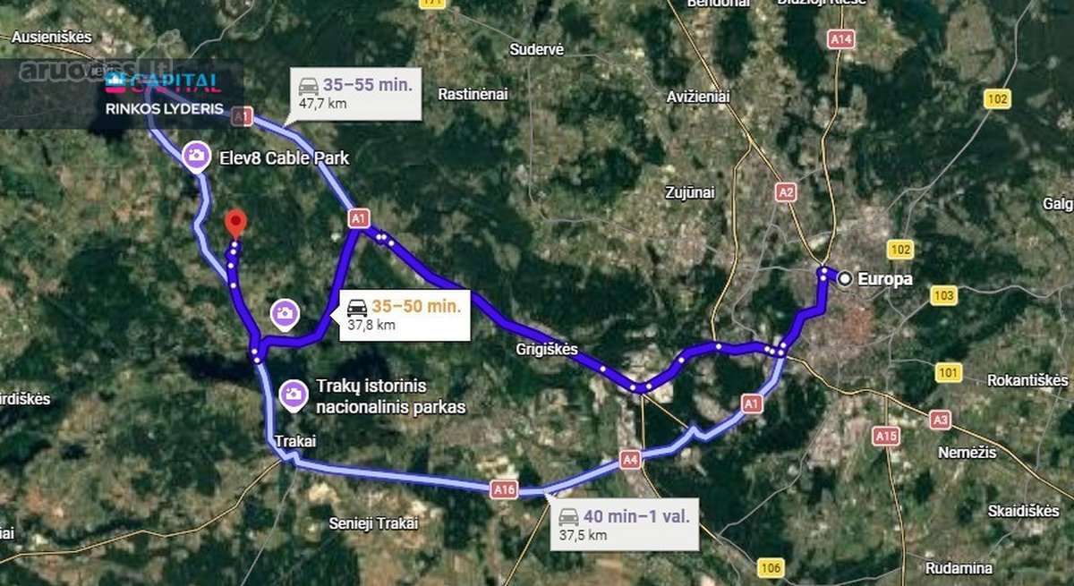 Parduodamas pilnai įrengtas sodo namas Trakų - nuotraukos Nr. 33