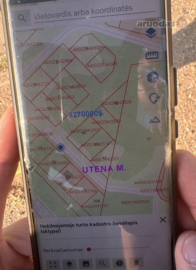 Parduodamas sklypas Utenos Mieste, adresas: - nuotraukos Nr. 17