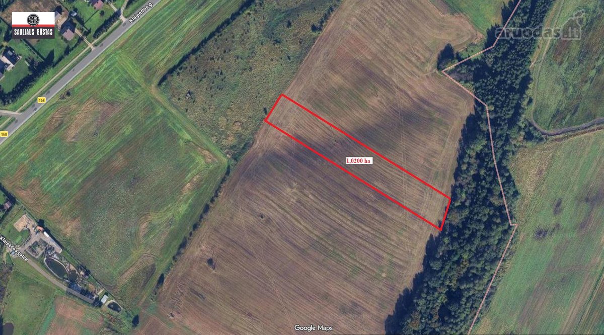 Parduodamas pigiai geroje vietoje 1,0200 ha