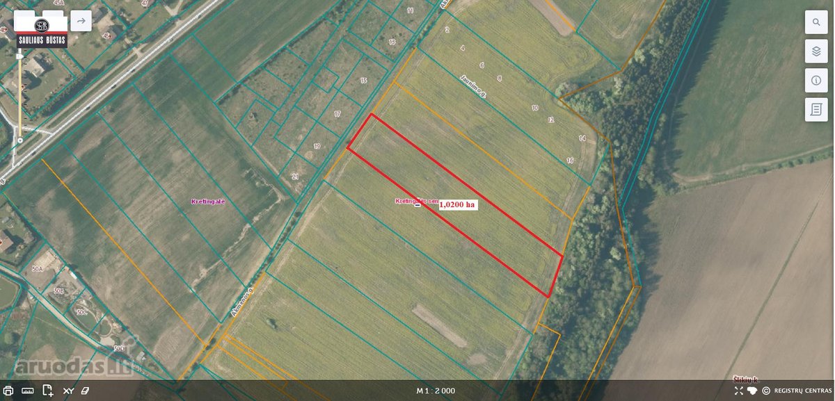 Parduodamas pigiai geroje vietoje 1,0200 ha - nuotraukos Nr. 4
