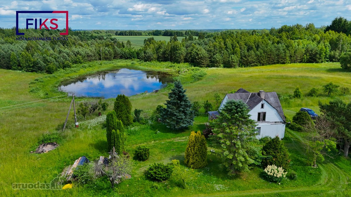 Parduodamas Karkasinis Namas Su 4 Ha Sklypu,