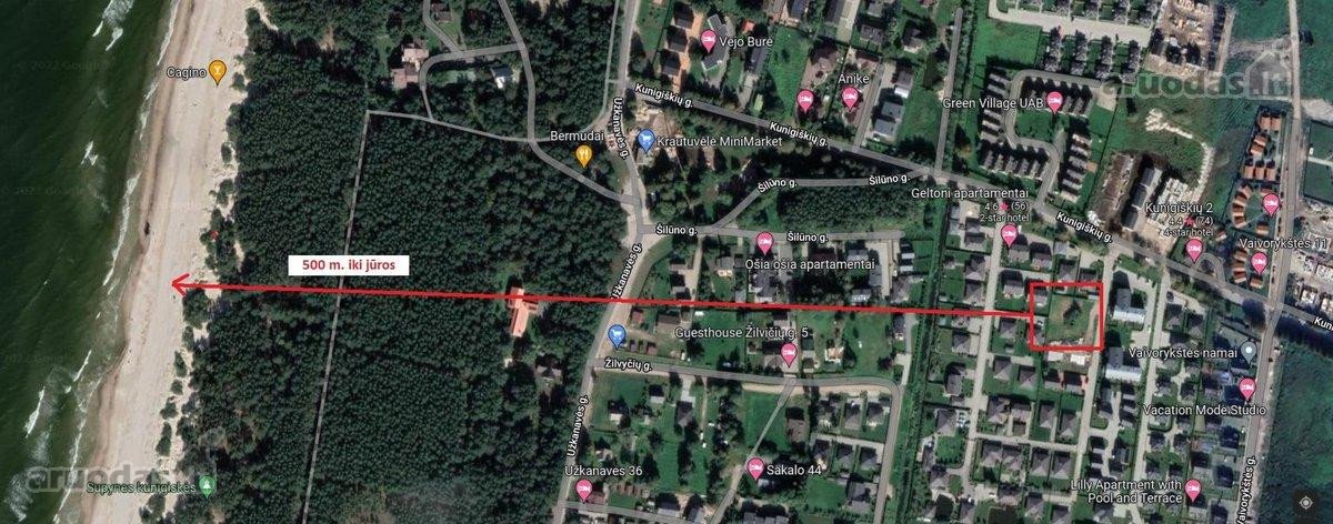 Vienintelis likęs sklypas su tokiomis