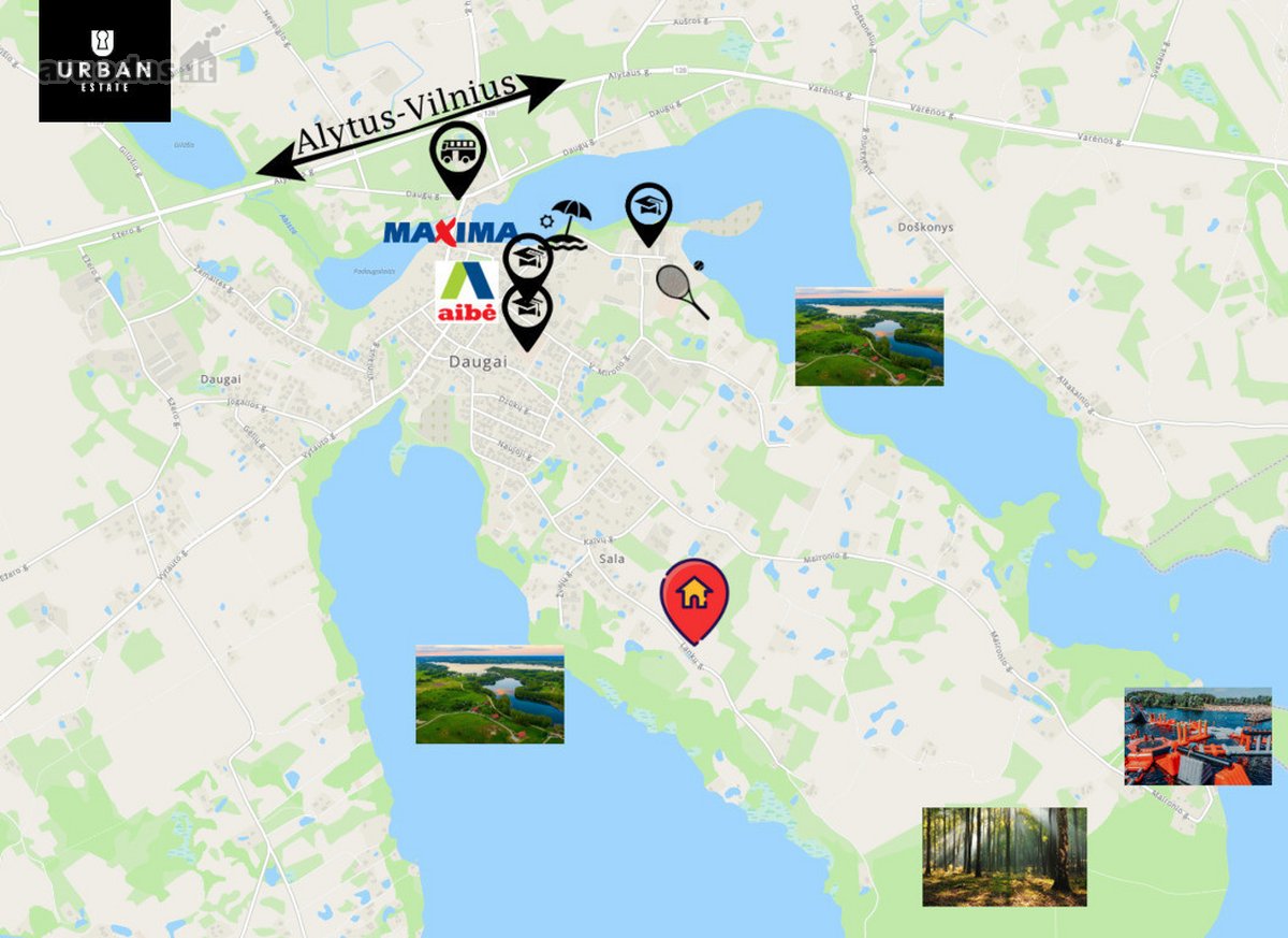 1.15 Ha Žemės Ūkio Paskirties Sklypas Daugų