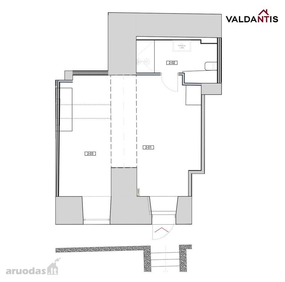 Isnuomojamos Dvi Patalpos (Maironio g. 15) - nuotraukos Nr. 32